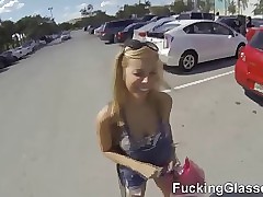 I asked this blonde cutie to give me a ride to the nearest bus stop, but once she saw how much money I had on me she was approachable to take me home to hang out with me and stuff. I had this fucking cunt on her knees sucking my dick charitably and even in all events I was marginally yearning about her boyfriend coming home from work early we had one good nasty fuck right in their bed. I gave her a messy creampie and took off before her bf came home. Awesome!